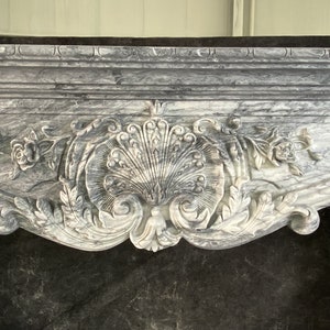 Victorian Style Marble French Style Fireplace Mantel TF436-77-2 image 2