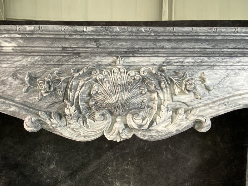 Victorian Style Marble French Style Fireplace Mantel TF436-77-2 image 2