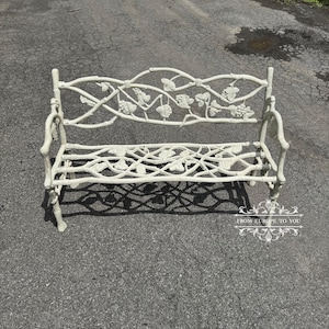 Victorian Style Cast Iron Garden Bench - R712