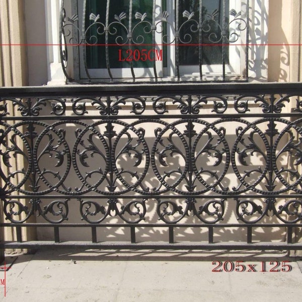 Wrought Iron Fence Panels Etsy