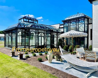 Custom Iron Greenhouse