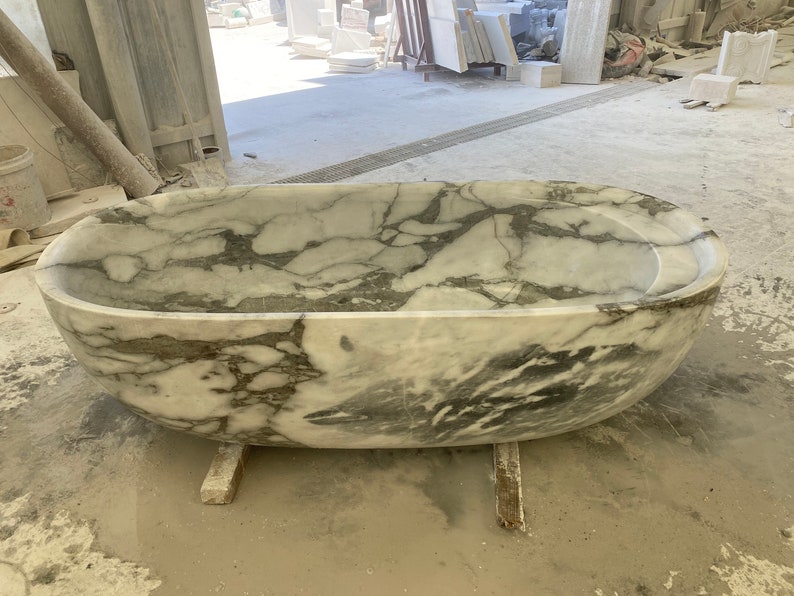 Italian Marble Designer Bathtub Etsy