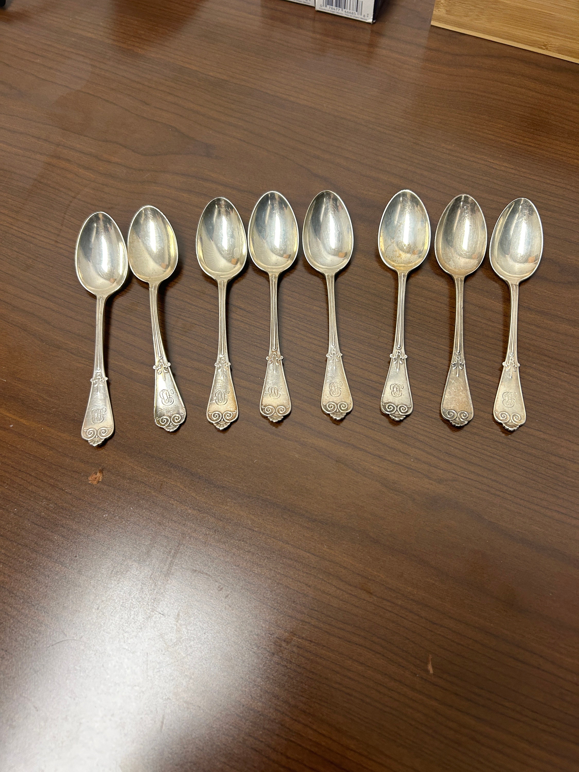 Tiffany Company Sterling Silver Spoons