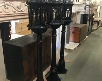 Cast Iron Gothic Style Street Lights