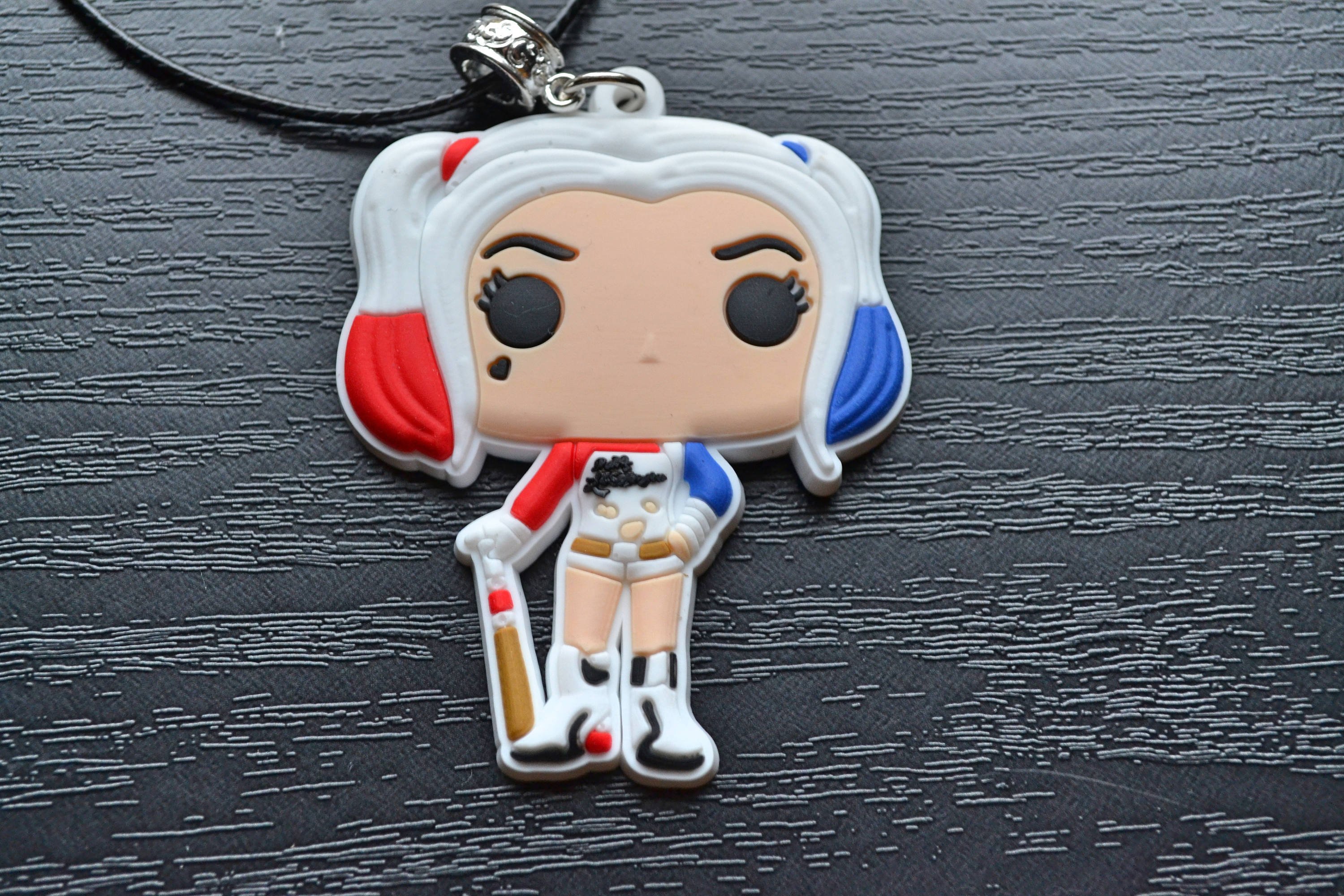 Suicide Squad Harley Quinn Joker Necklace Etsy