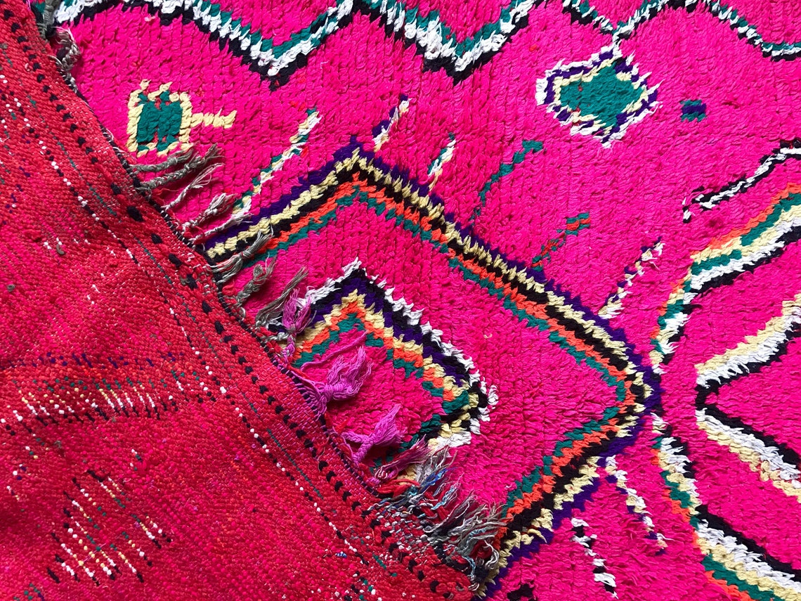 Bright, Playful Moroccan Rug - Etsy