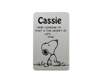 Snoopy Zitat Etsy