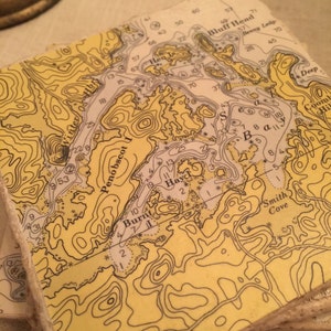 Conjunto de 4 mapa Vintage o pintados a mano cayó posavasos mármol