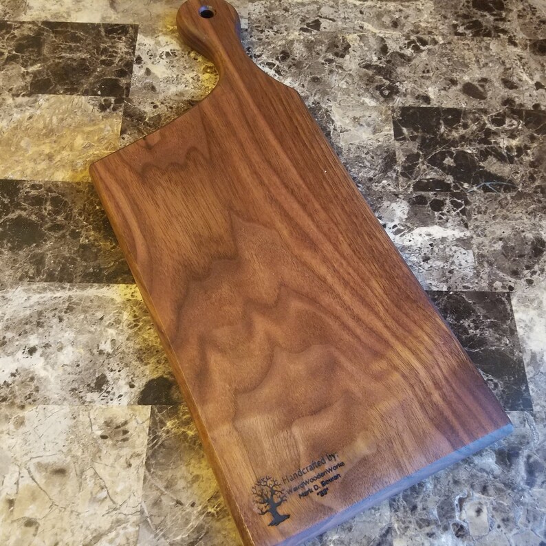 Walnut and Epoxy Weave Charcuterie Board
