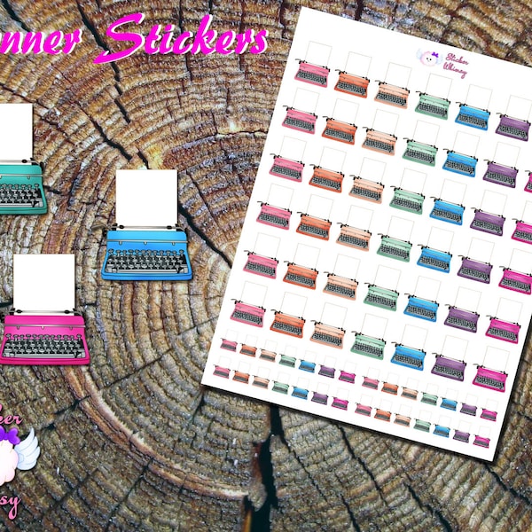 Typewriter Stickers - Etsy Australia