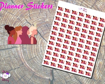 International Women's Day Planner Stickers: Feminist Art