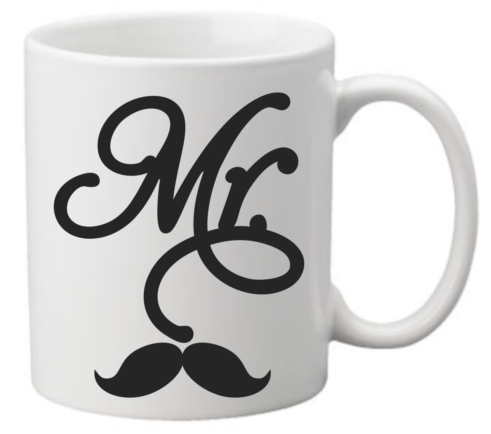 Lot De 2 Tasses M&M’s Mr. & Mrs. – Neuves, Sans Boîte