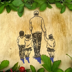 Free Free 254 Clipart Dad Walking With Son And Daughter Svg SVG PNG EPS DXF File