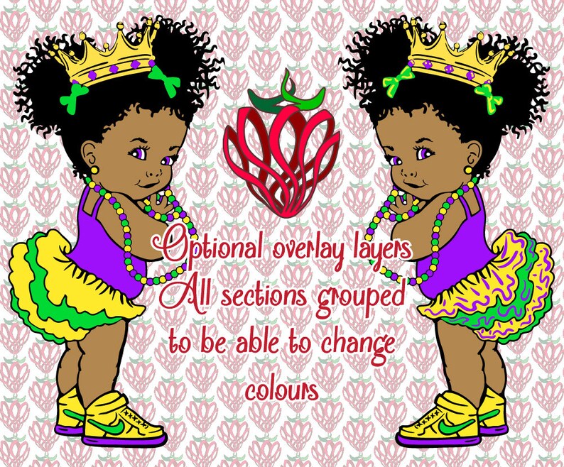 Free Free 88 Sunflower Afro Puff Baby Clipart SVG PNG EPS DXF File