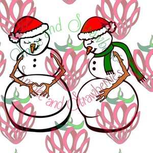 Boneco de neve grávida, mulher da neve, mulheres da neve, neve, bebê, natal, maternidade, SVG, vetor, png, arquivo cortável, digitalizar e cortar, cricut, scrapbooking