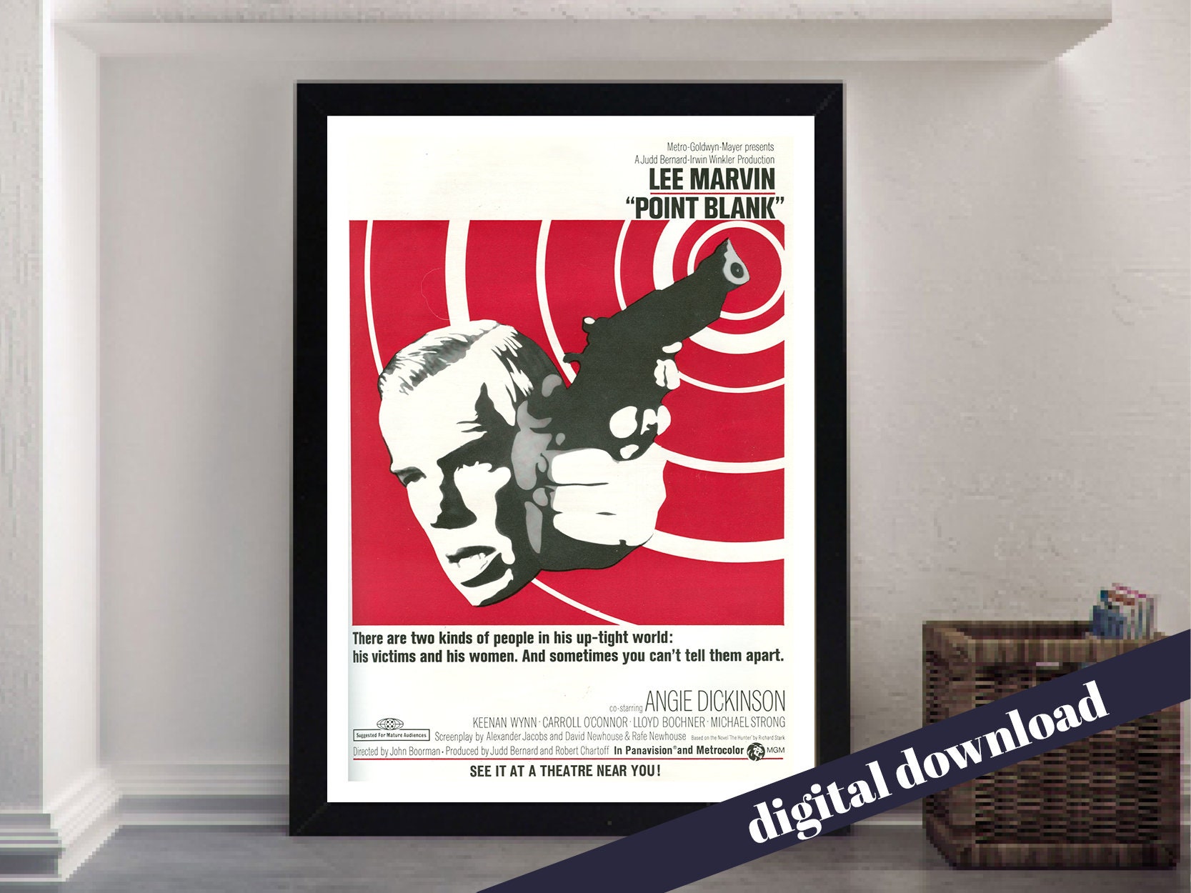 Point blank movie poster