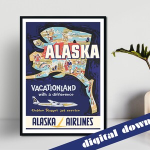 Vintage alaska airlines - Etsy 日本 Vintage alaska airlines - Etsy 日本