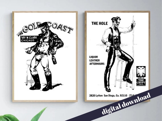 Gay Lib Party Flyer Poster. Print. Arkwork Wall Hanging Artwork. Home Decor  Gift Jigsaw Puzzle