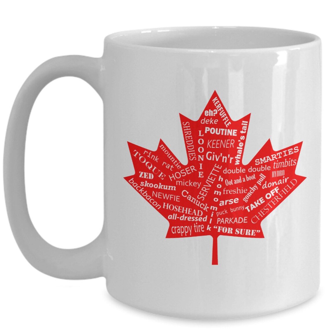 Canada Coffee Mug Canadian Mug Funny Coffee Mug Maple Etsy