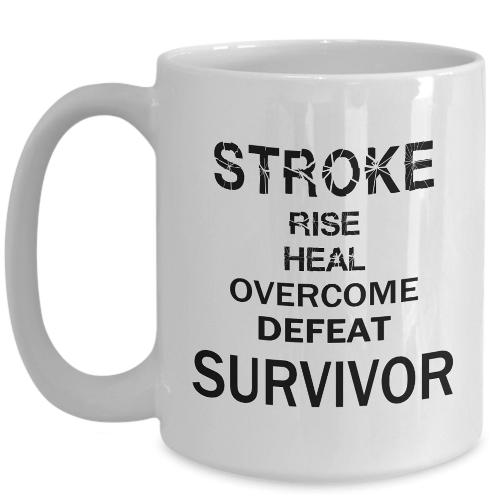 Gift Stroke Awareness Coffee Mug Inspirational 11 and 15 Oz - Etsy