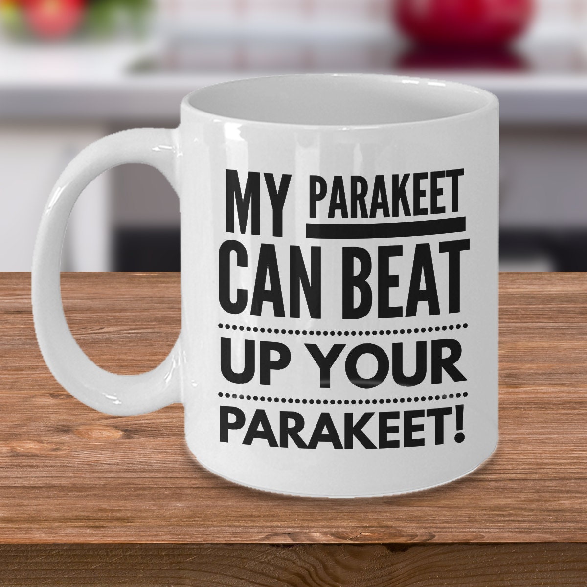 Parakeet Lover Mug Bird Lover Mug Gifts for Bird Lover Pet Lover Coffee