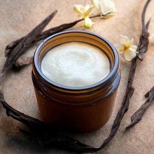 Whipped Vanilla Bean Infused Tallow Moisturizer | 100% Grass-Fed | Pure Natural Skincare | No Chemicals or Fillers | Face and Body Hydration