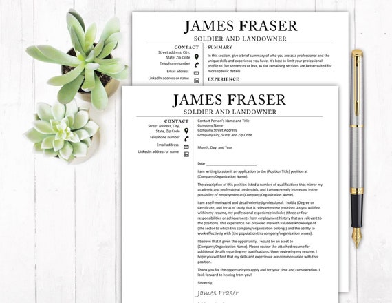 resume template cv template professional resume template etsy creating a modern resume as a np