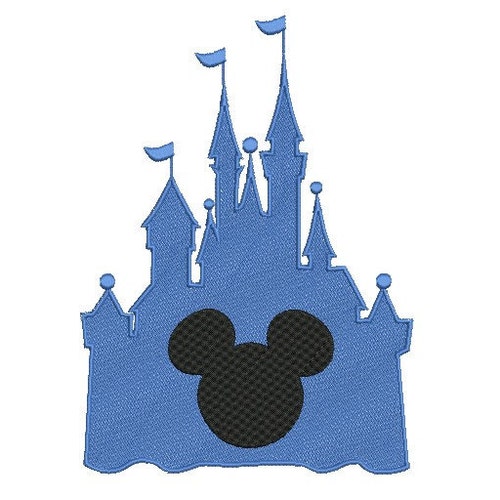 Disney Embroidery Design Disney Castle Embroidery Mickey Etsy