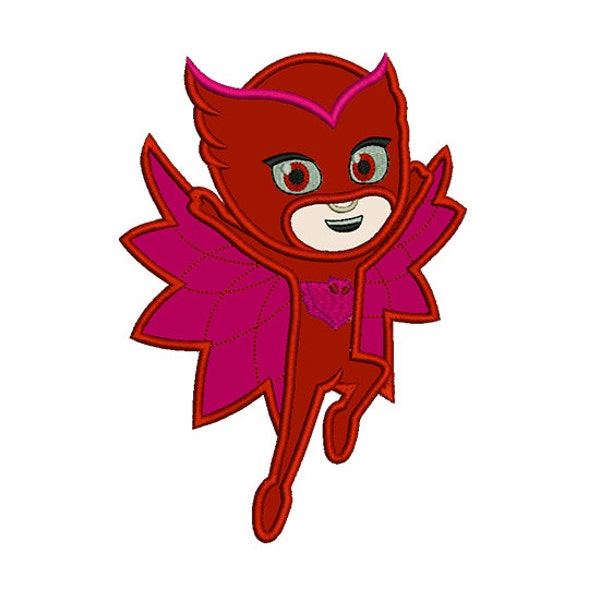 Owlette applique design