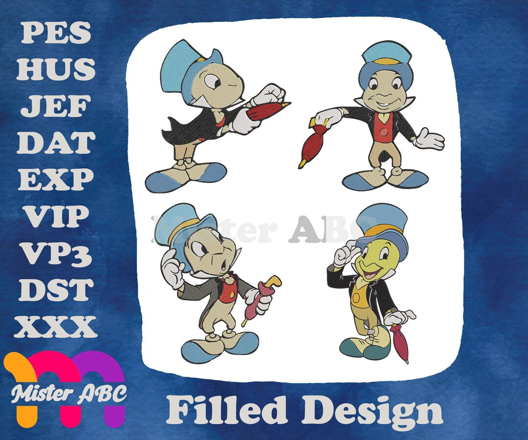 Pinocchio Insect Disney Pinocchio Jiminy Cricket Dapper Insect With Top Hat Umbrella ...
