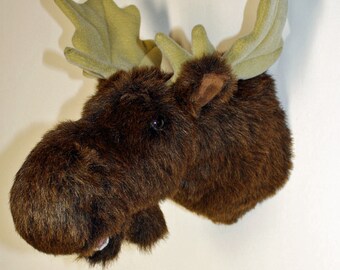 stuffed moose head for sale