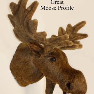 Moose 3X-Large Plush Wall Mount - &#39;Ranger&#39;