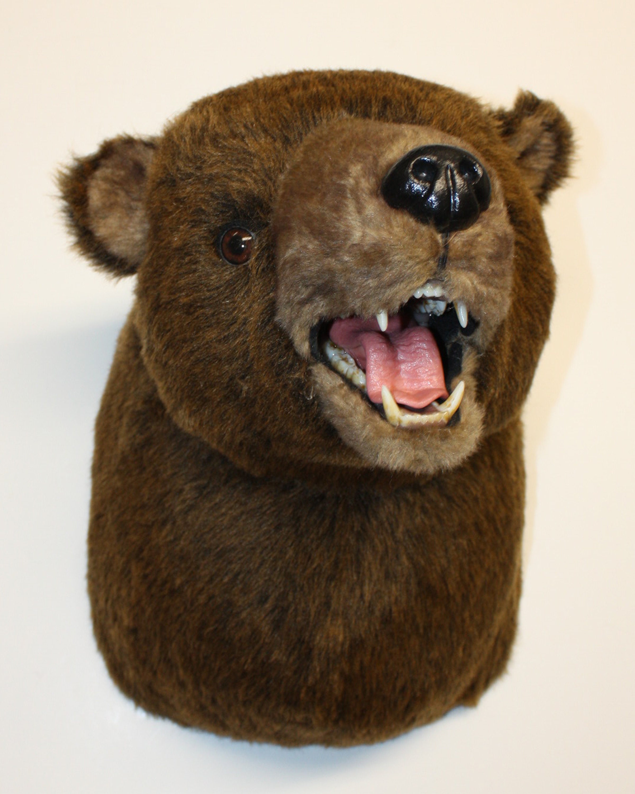 Fursuit Handmade Head Base Bear Black Brown Grizzly Teddy Foam Furry Custom