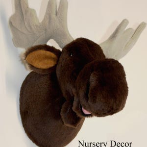 Moose Small Plush Wall Mount - &#39;Maynard&#39;