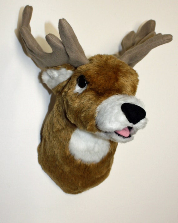 plush deer head