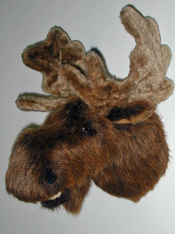 plush moose head