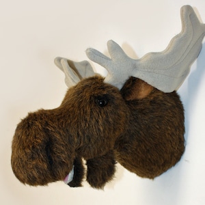 Moose Medium Plush Wall Mount - &#39;George&#39;