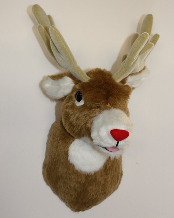 stuffed deer mount