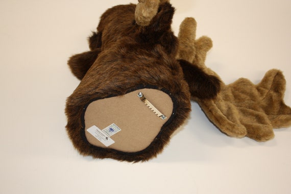 toy moose head wall mount