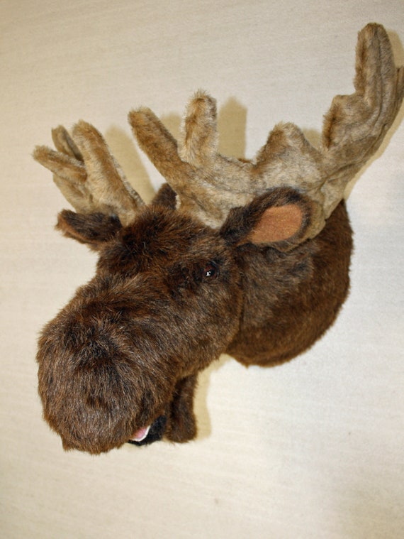 large plush moose
