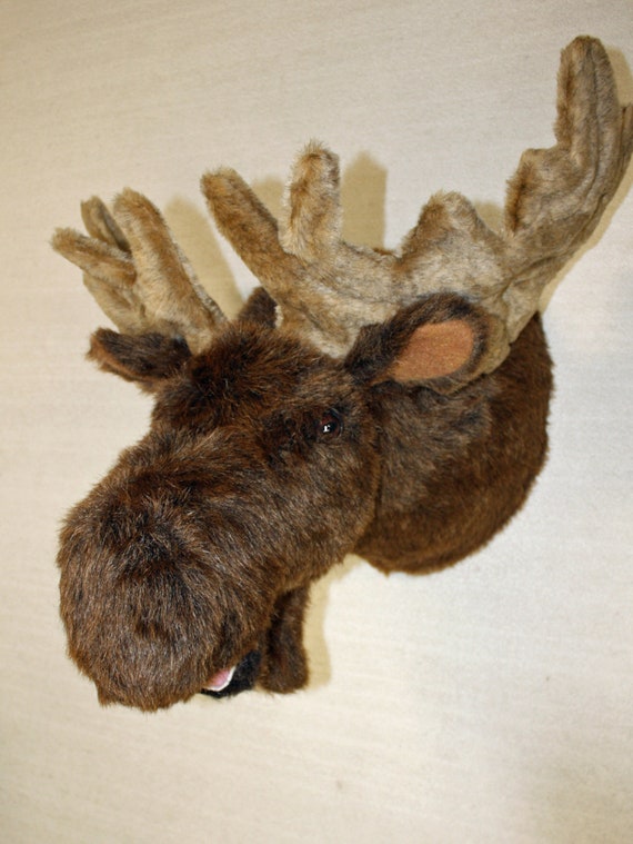 plush moose head