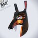 Horus mask PRINTABLE pattern. Egyptian mask. Egyptian party