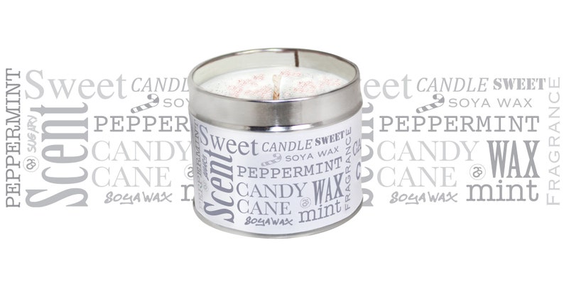 Peppermint Scented Soya Wax Container CandlesChristmas Candle Tins Candle Tin /& Oil Reed Diffuser Gift Set Brand Sheenashona