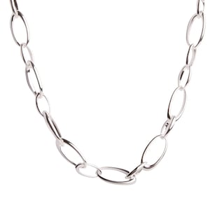 925 Sterling Silver Ellipse Pendant or Statement Necklace For Women/ British Brand Sheenashona