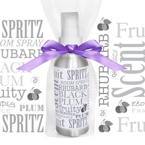 Black Plum & Rhubarb Room Spray/Fruity Fresh Home Room Spritz Sprays/ Brand Sheenashona