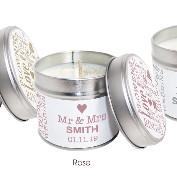 Wedding Candles Etsy UK