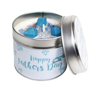 Father's Day Candle Tin/ Handmade Soya Wax Candle Gifts For Him, Father's Day, Daddy, Partner/ Brand Sheenashona