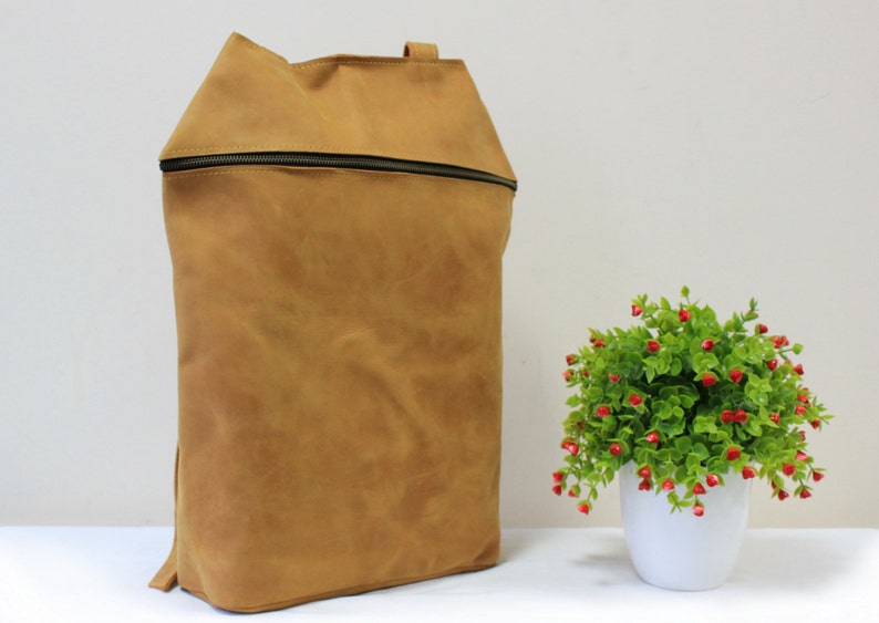 Leather Rucksack School Backpack Leather Backpack Everyday Bag College Backpack Travel Backpack Leather Backpack Men Hipster Backpack