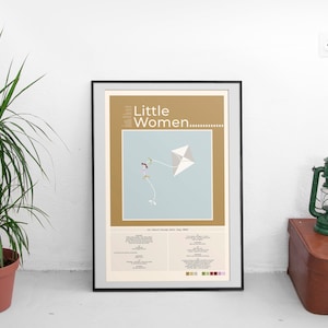 Little Women Modern Minimal Poster| Digital Download | 11” x 17” PRINT