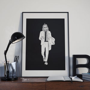 Modern Bigfoot Digital Print | 8x10 | Download | Cool Cryptids Series